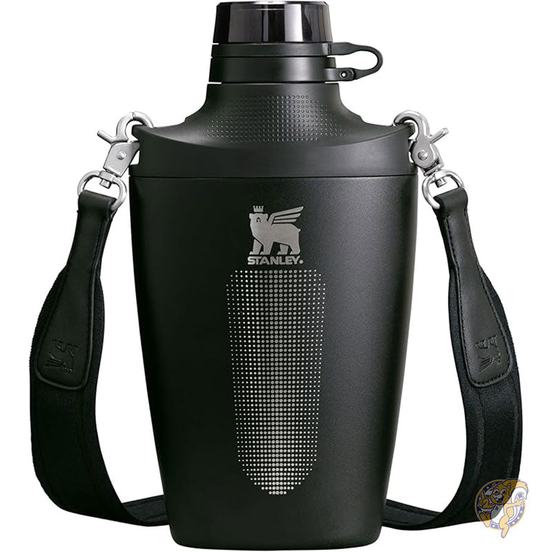 スタンレー STANLEY クロス ボトル ジャカード ストラップ付き 652g トラベル ボトル ストロー付き漏れ防止蓋 ステンレス スチール 二重壁真空断熱