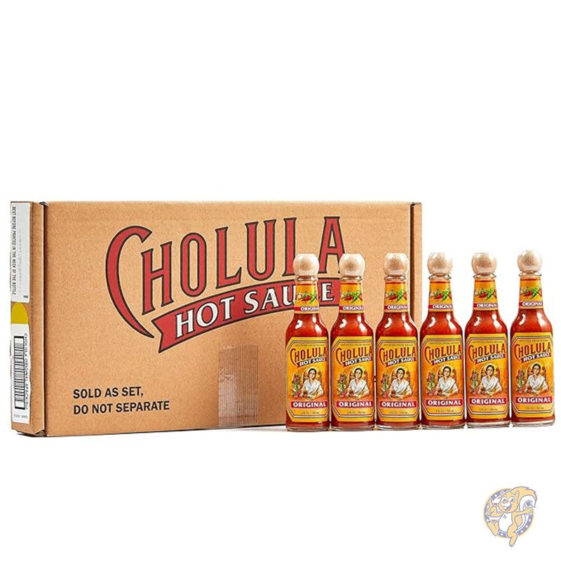 チョルーラ Cholula オリジナル ホットソース 34-g マルチパック (ホットソース好きのためのギフトセット) 3 個入り