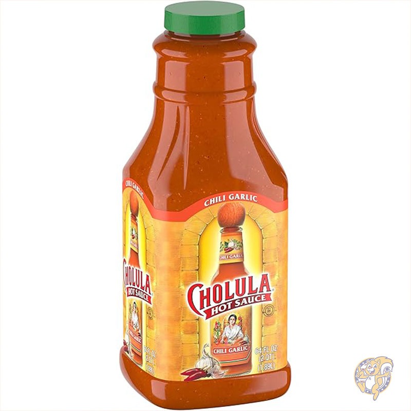チョルーラ Cholula チリ ガーリック ホット ソース 1814g メキシカン ペッパー ニンニク 特製スパイス入りチリ ガーリック ホット ソース 大容量