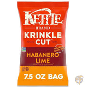 ケトルブランド Kettle Brand ポテトチップス クリンクルカット ハバネロライム ケトルチップス 212g お菓子
