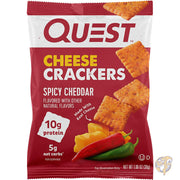 クエスト ニュートリション Quest Nutrition チーズ クラッカー スパイシー チェダー ブラスト タンパク質 10g 低炭水化物 12個入り 30g