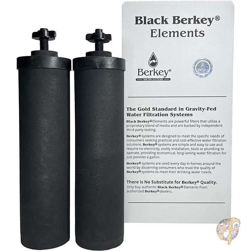 バーキー 純正ブラック Berkey Elements BB9-2 フィルター (バーキー ウォーター システム用) (2 個セット)