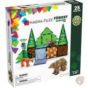 マグナタイル MAGNA-TILES 森の動物 25 ピース マグネット 組み立てセット オリジナル マグネット ビルディングおもちゃ