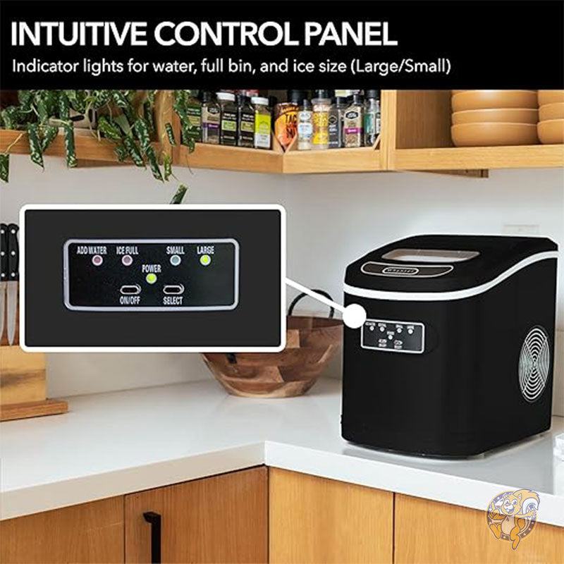 ポータブル製氷機 IMC-270MB コンパクト容量 12kg ブラックワンサイズ ウィンター Whynter