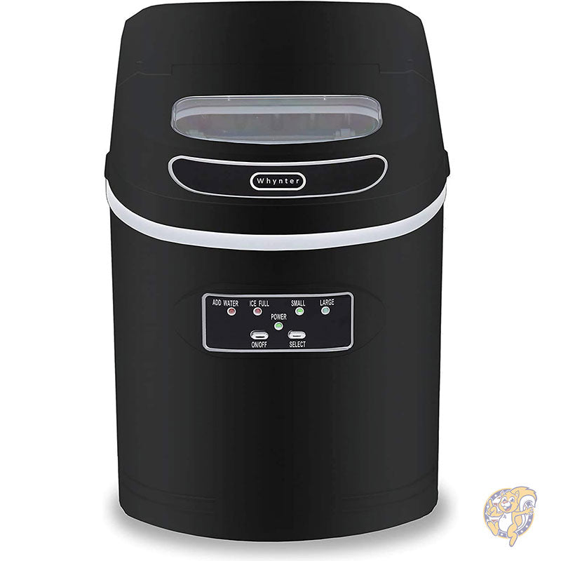 ポータブル製氷機 IMC-270MB コンパクト容量 12kg ブラックワンサイズ ウィンター Whynter