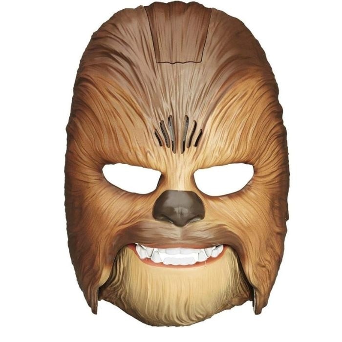 スター ウォーズ チューバッカ マスク ウーキー 咆哮サウンド付き 口を開けるとウーキーの声が鳴る!STAR WARS Movie Roaring Chewbacca Wookiee Sounds Mask