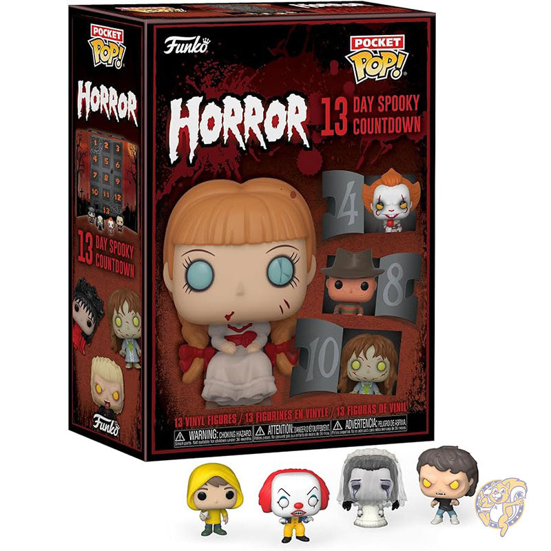 ファンコ ポップ Funko Pop! クリスマス アドベントカレンダー ホラー 13日間 不気味なカウントダウン 2023 13 ポケット Pop! ビニールフィギュア おもちゃ