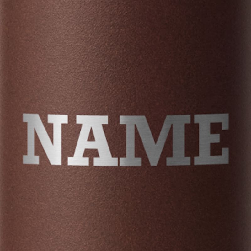 名入れ YETI ボトル イエティ 水筒 名前印刷 ウォーターボトル ランブラー カスタム 18oz 約530ml ★選べるカラー★Rockwell Bold