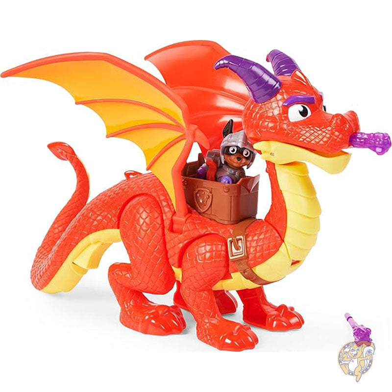 パウパト ファング スピンマスター パウ・パトロール レスキューナイツ スパークス ドラゴン スーパーウィングス&パップクロー アクションフィギュア 2体セット おもちゃ