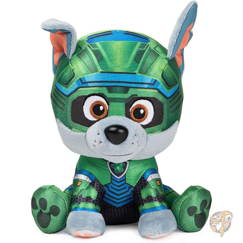 パウ・パトロール GUND マイティ・ムービー ロッキー ぬいぐるみ 対象年齢1歳以上 15.24cm パウパト ロッキー 人形