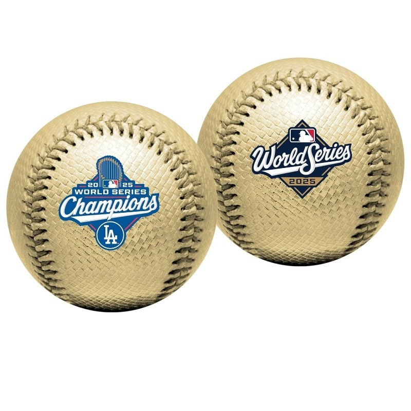 金色 2025 ワールドシリーズ ロサンゼルス ドジャース 優勝記念 ゴールドボール MLB公式 チャンピオンズ レプリカ ローリングス Rawlings 野球ボール