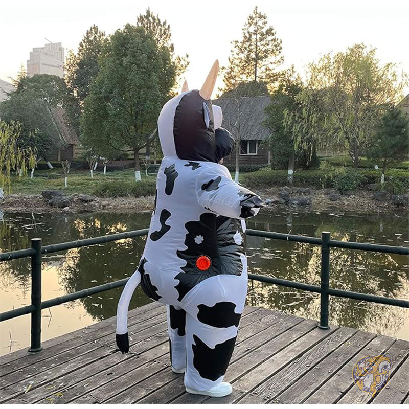 ハロウィン インフレータブル 牛 コスチューム コスプレ パーティー フェスティバル ハロウィーン パレード ジャンプスーツ Arokibui アロキブイ