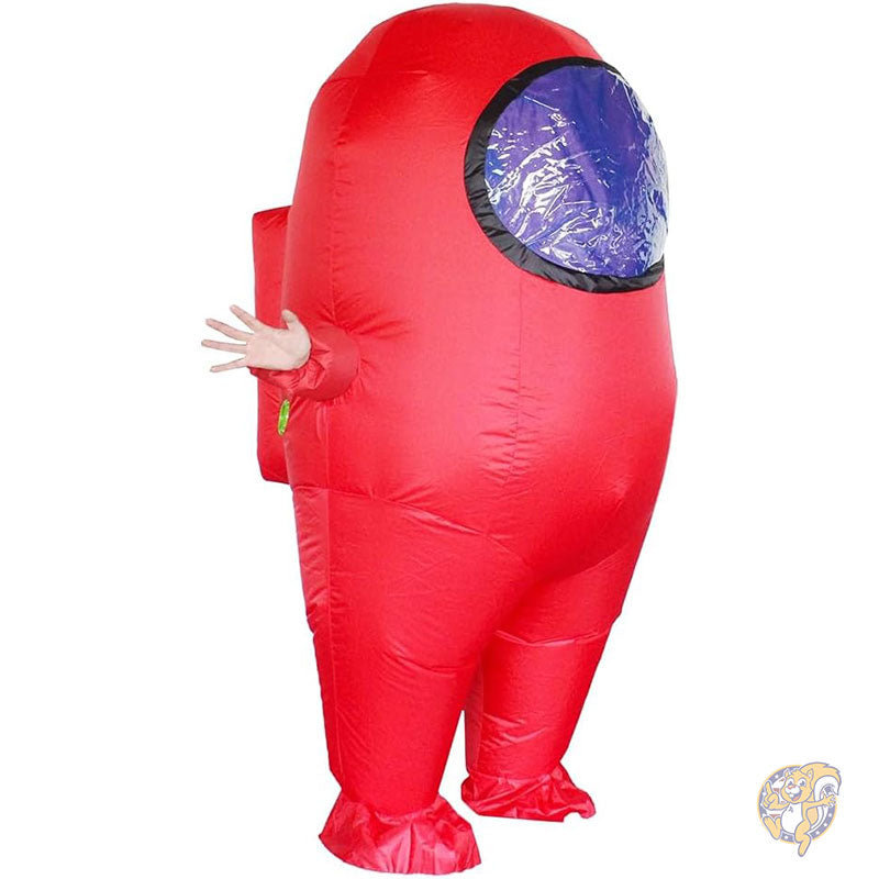 ハロウィン インポスター 大人用インフレータブルコスチューム ハロウィーン 宇宙服コスチューム 宇宙飛行士 大人向けゲームファン向け MXoSUM