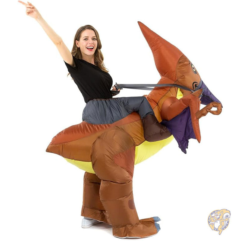 ハロウィン 大人用 インフレータブルライドオン恐竜コスチューム プテラノドン ハロウィーン 仮装 HSCTEK