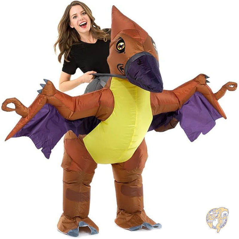 ハロウィン 大人用 インフレータブルライドオン恐竜コスチューム プテラノドン ハロウィーン 仮装 HSCTEK
