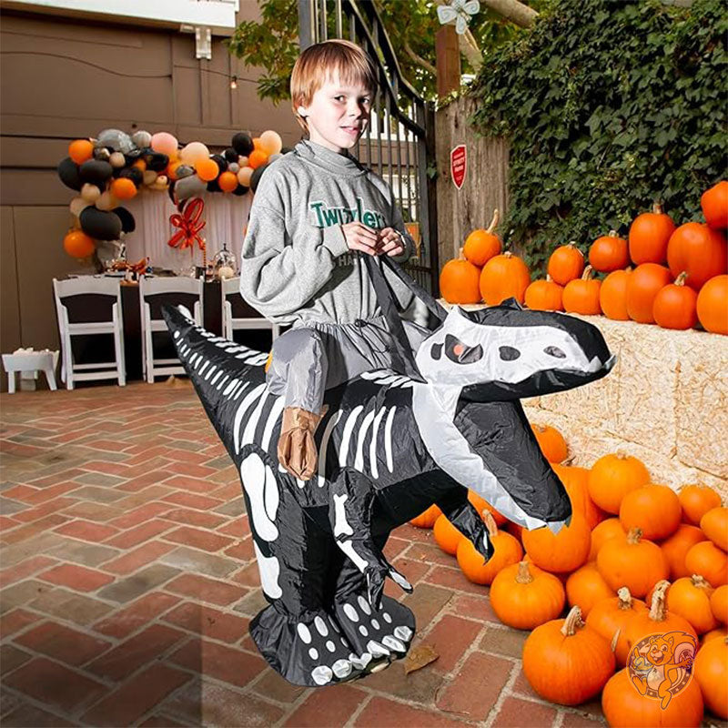 ハロウィン 衣装 明るい インフレータブル 恐竜コスチューム ハロウィーン コスプレパーティー用 恐竜コスプレ Dazzle Bright ダズルブライト