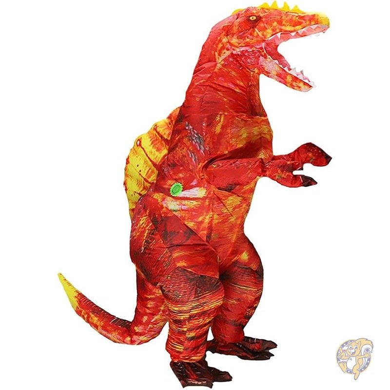 ハロウィン インフレータブル 恐竜 コスチューム 大人用 スピノサウルス コスチューム 面白い恐竜ハロウィーン 仮装 男女兼用 MXoSUM