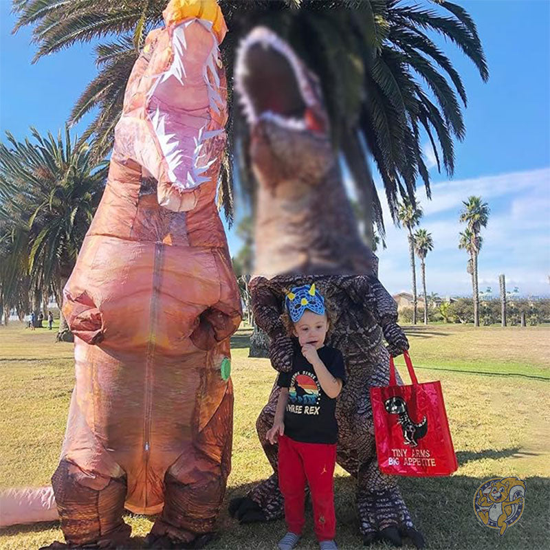 ハロウィン インフレータブル スピノサウルス 恐竜 コスチューム 大人用 膨らませる コスチューム 面白い恐竜 仮装 ハロウィーン コスチューム 男女兼用 MXoSUM