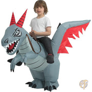ハロウィン 膨らませる ドラゴン コスチューム 子供用 インフレータブル コスチューム 恐竜衣装 女の子/男の子用 ハロウィーン tasanor