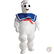 ハロウィン ゴーストバスターズ 子供用 インフレータブル ステイ パフ マシュマロ マン コスチューム ハロウィーン 仮装衣装