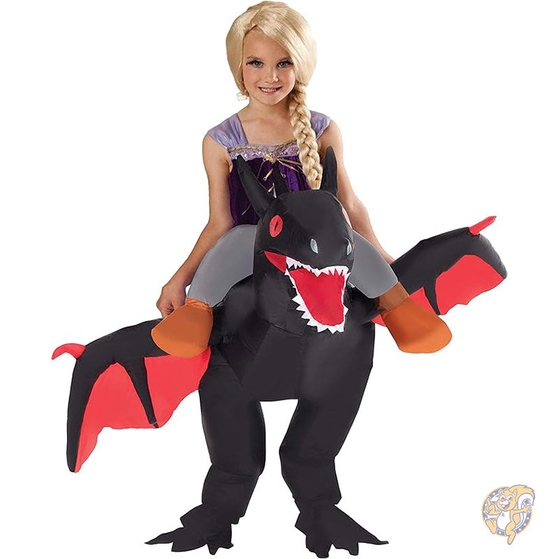 ハロウィン インフレータブル ライドオン ドラゴン ハロウィーン コスチューム 仮装衣装 大人用 Morphsuits モーフ