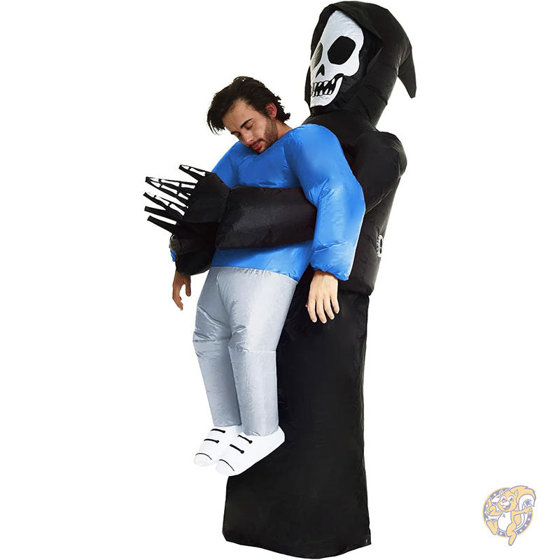 ハロウィン 死神 ピックアップ インフレータブルコスチューム イリュージョン ファンシードレス衣装 ハロウィーン フリーサイズでほとんどの人にフィット Morph