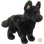 ハーコ ブラック ジャーマン シェパード ドッグ ぬいぐるみ 人形 おもちゃ ダグラス Douglas