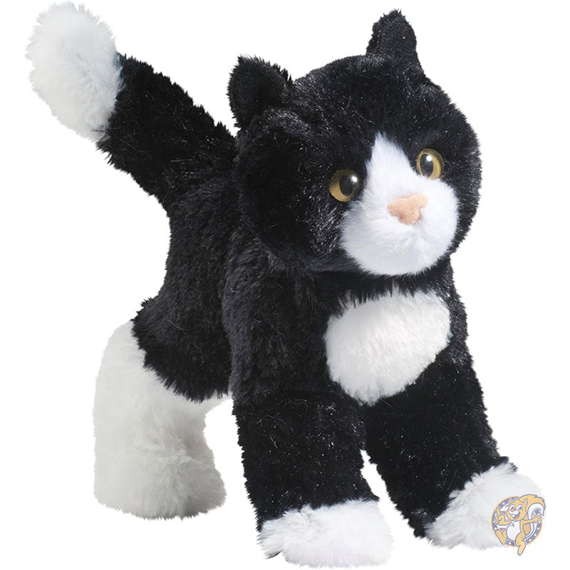 スニッピー 黒と白の猫のぬいぐるみ 人形 おもちゃ ダグラス Douglas