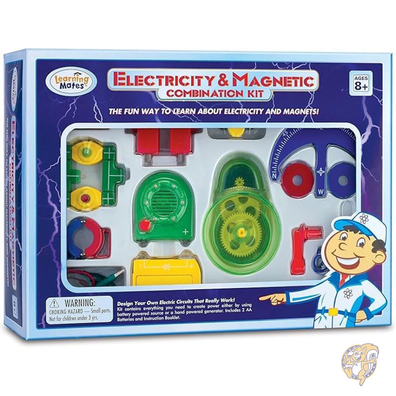 電気と磁気の組み合わせキット 子供用 おもちゃ STEM教育玩具 知育 POPULAR PLAYTHINGS