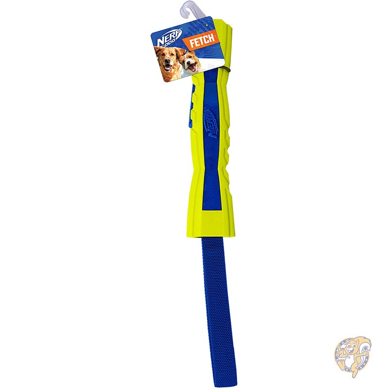 30cm TPR/フォーム メガトン コンペティション スティック 噛むおもちゃ ブルー/グリーン 犬用おもちゃ ペット用品 ナーフ Nerf Dog