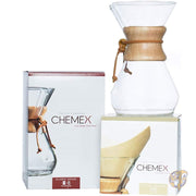 コーヒーフィルター 使い捨てフィルター 8カップ クラシックシリーズ スクエアフィルター 100 個入り 専用パッケージ CHEMEX