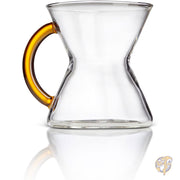 コーヒーカップ マグカップ カラーガラスハンドルマグ ゴールド Chemex