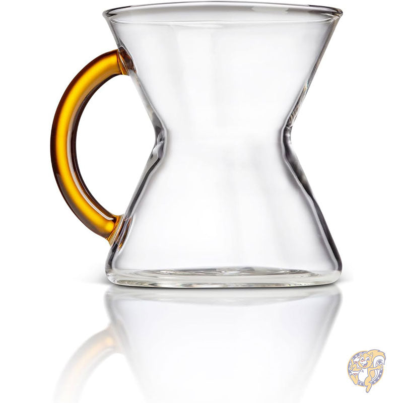 コーヒーカップ マグカップ カラーガラスハンドルマグ ゴールド Chemex
