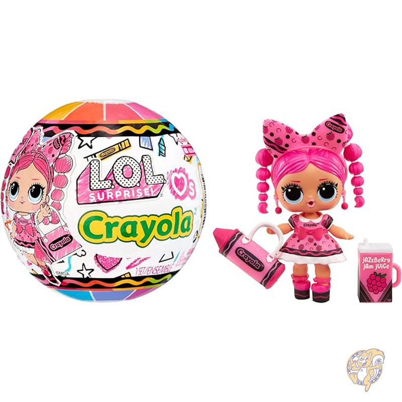 LOL サプライズ L.O.L. Surprise! ラブズ クレヨラ トッツ - コレクター向け人形 7つのサプライズ クレヨンカラーテーマ 限定版小型人形 おもちゃ