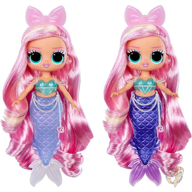 LOL サプライズ L.O.L. Surprise! トゥイーン マーメイド ローラ ウェーブ ファッションドール 色が変わるしっぽ 動くひれ 美しいアクセサリー付き 人形 おもちゃ