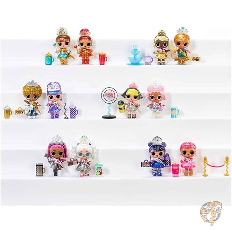 LOL サプライズ L.O.L. Surprise! クイーンズ ドール ファッション&王室をテーマにしたアクセサリー 9つのサプライズが付属 おもちゃ