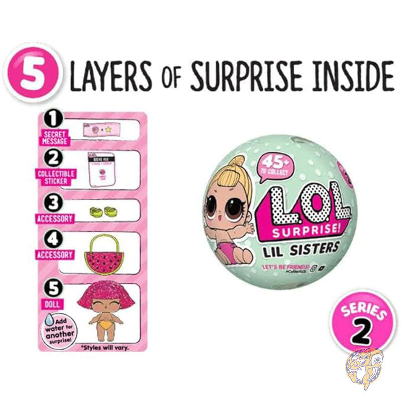 LOL サプライズ L.O.L. Surprise! サプライズドール シリーズ 2 リルシスターズボール おもちゃ