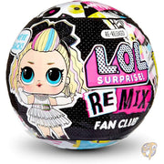 LOL サプライズ L.O.L. Surprise! リミックスファンクラブ 7つのサプライズ付き 再リリースドール 人形 おもちゃ