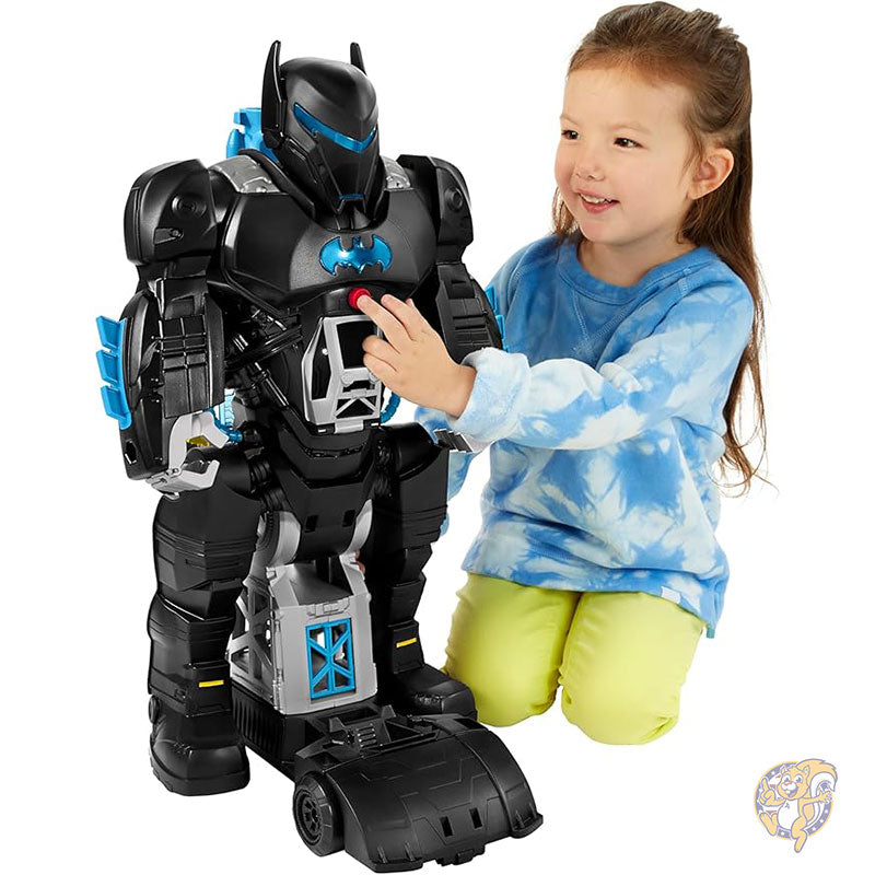 イマジネクスト DC スーパーフレンズ バットマン おもちゃ バットテック バットボット プレイセット 高さ61cm ロボット ライトとサウンド付き フィッシャープライス Fisher-Price