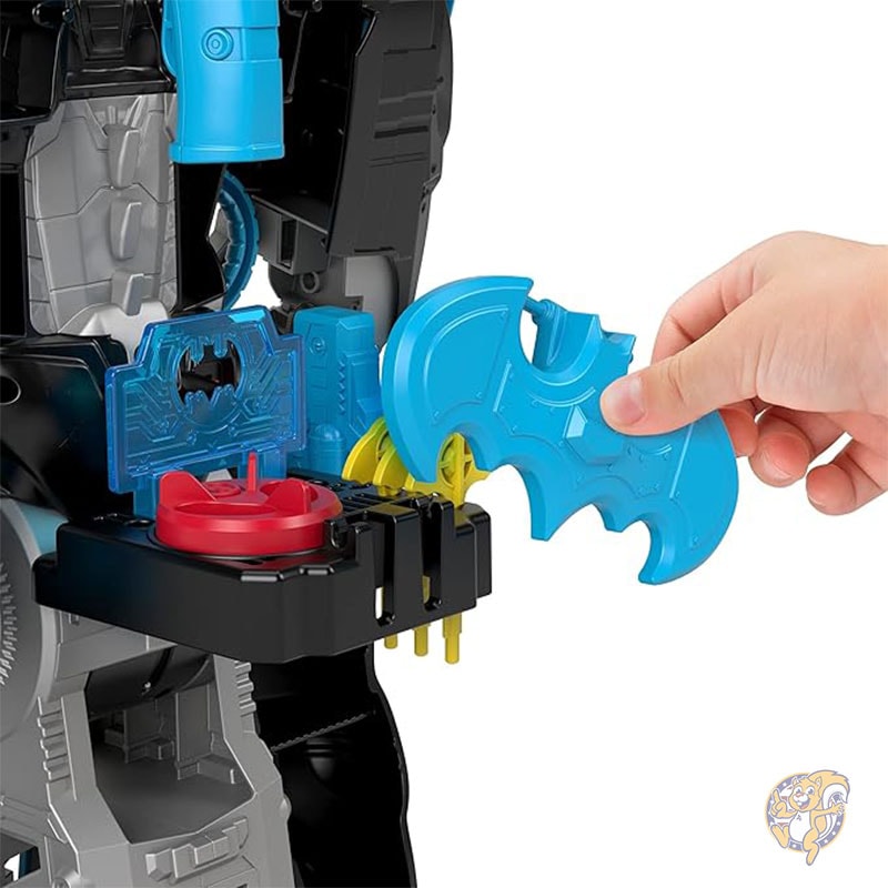 イマジネクスト DC スーパーフレンズ バットマン おもちゃ バットテック バットボット プレイセット 高さ61cm ロボット ライトとサウンド付き フィッシャープライス Fisher-Price