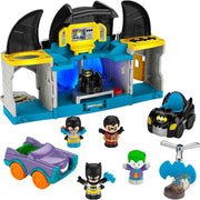 リトルピープル DC スーパーフレンズ 幼児用おもちゃ デラックス バットケイブ プレイセット バットマンフィギュア付き ごっこ遊び おもちゃ フィッシャープライス Fisher-Price