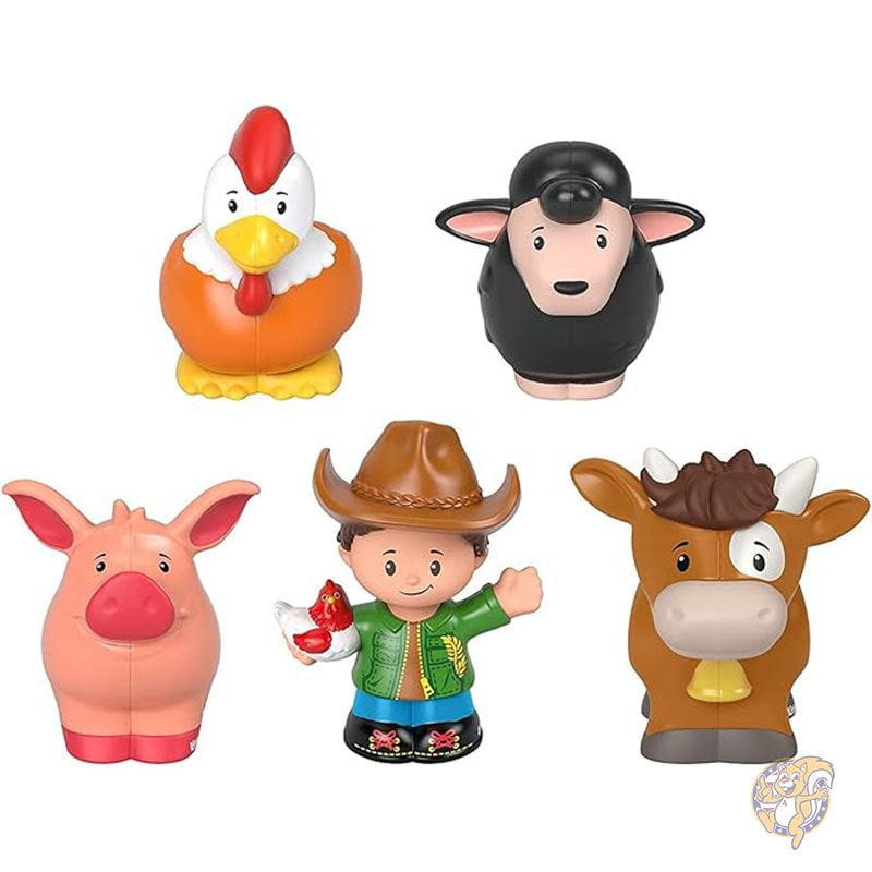 リトルピープル ファーマー&アニマルズ フィギュアパック おもちゃ フィッシャープライス Fisher-Price