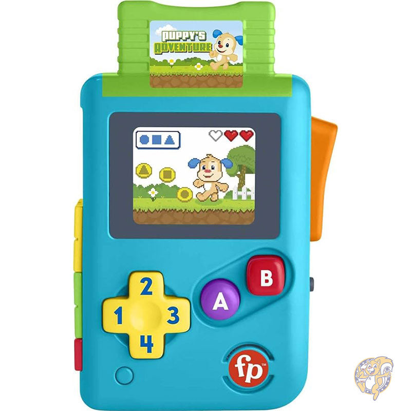 ベビー&幼児用おもちゃ ラフ&ラーン リル ゲーマー ごっこ遊び ビデオゲーム学習アクティビティ ライト付き 6ヶ月以上の幼児向け 発達遊び フィッシャープライス Fisher-Price