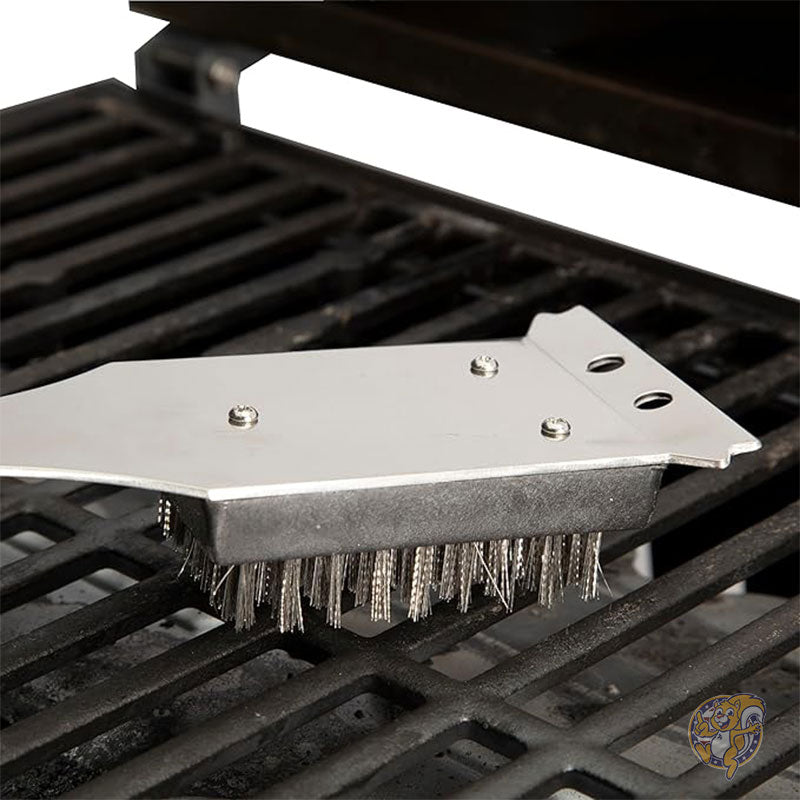 BBQグリルクリーニングブラシとスクレーパー 42cm ステンレススチール Cuisinart クイジナート