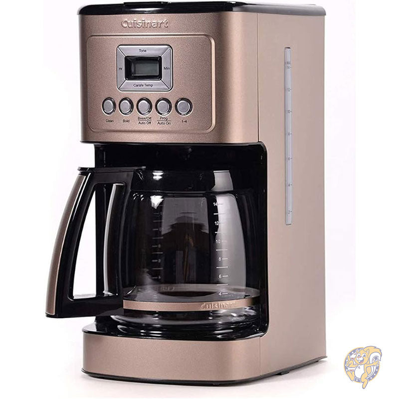 Cuisinart クイジナート コーヒーメーカー 14カップガラスカラフェ 抽出濃度コントロールと1~4カップ設定の全自動 ステンレススチール