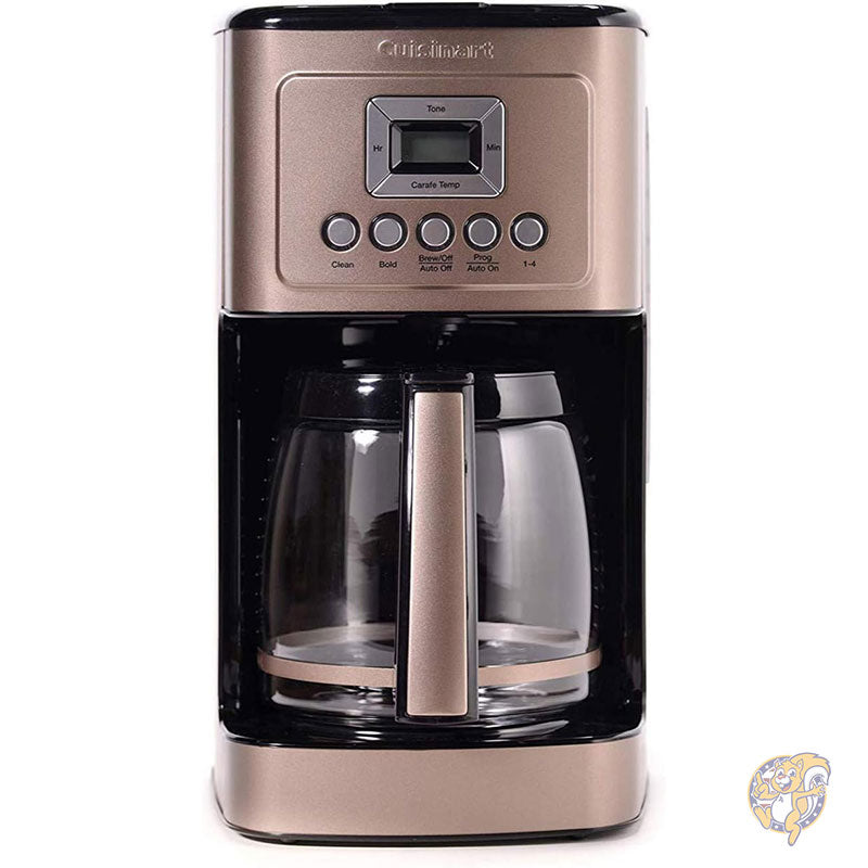 Cuisinart クイジナート コーヒーメーカー 14カップガラスカラフェ 抽出濃度コントロールと1~4カップ設定の全自動 ステンレススチール