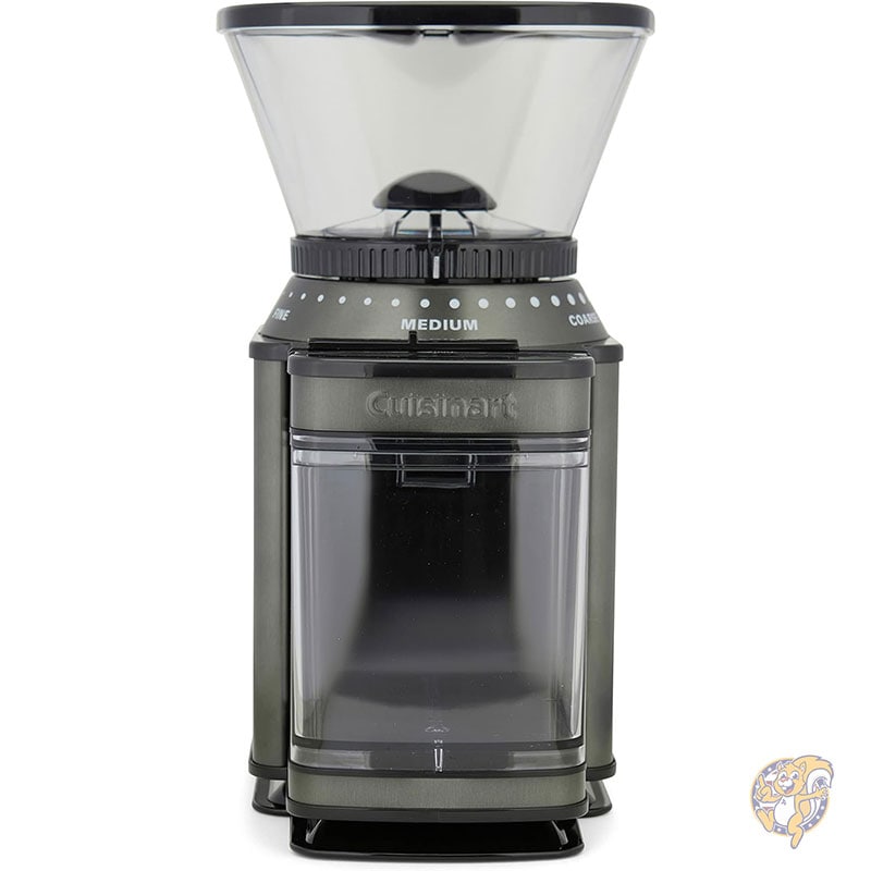 コーヒーグラインダー 電動バーワンタッチ自動グラインダー 18段階グラインドセレクター付き CUISINART クイジナート