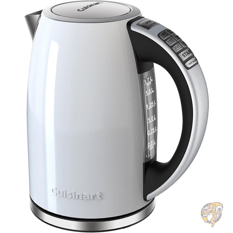 電気ケトル 1.7リットル ステンレススチール コードレス 6段階温度設定可能28400 CUISINART クイジナート