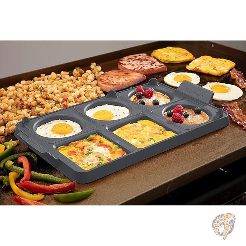 グリドル エッグリング トレイ CGR-600 7ピース CUISINART クイジナート