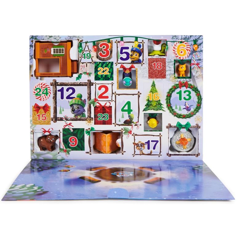パウパトロール クリスマス アドベントカレンダー パウパト PAW Patrol Advent Calendar 24個のサプライズトイ付き!クリスマスカウントダウン